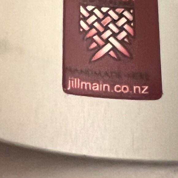 New Zealand Artist made silver cuffs bracelets w/ intricate wood overlay design - Picture 5 of 5